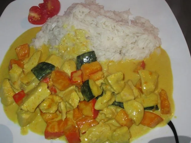 Curry-Kürbis-Hühnchen-Pfanne - Rezept - Bild Nr. 13