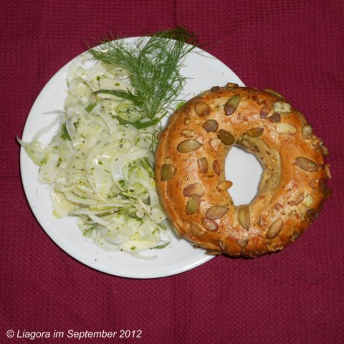 Fenchel - Parmesan Salat - Rezept