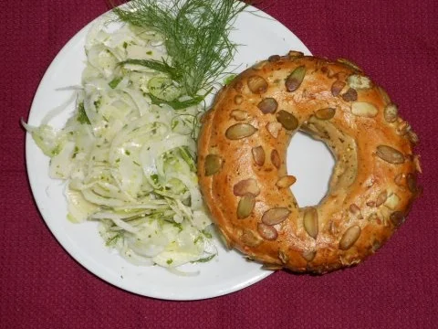 Fenchel - Parmesan Salat - Rezept