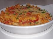 Rezept: Gemüse-Nudel-Gratin mit Thunfisch und Zitronen-Frischkäse-Soße Gemüse-Nudel-Gratin mit Thunfisch und Zitronen-Frischkäse-Soße - Rezept