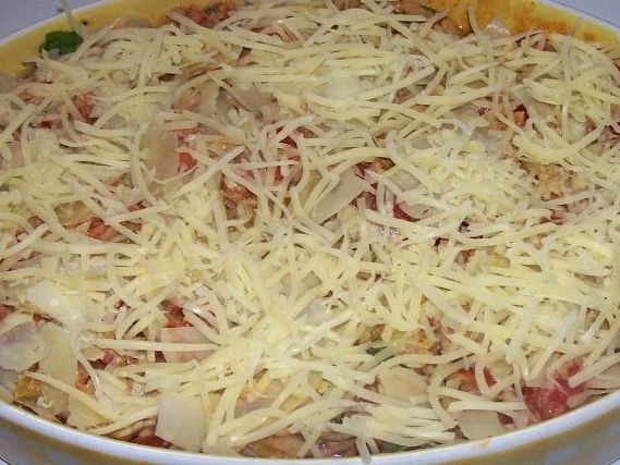 Rezept: Gemüse-Nudel-Gratin mit Thunfisch und Zitronen-Frischkäse-Soße Bild Nr. 8 Gemüse-Nudel-Gratin mit Thunfisch und Zitronen-Frischkäse-Soße - Rezept - Bild Nr. 8