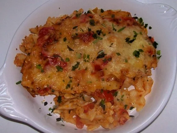 Rezept: Gemüse-Nudel-Gratin mit Thunfisch und Zitronen-Frischkäse-Soße Bild Nr. 11 Gemüse-Nudel-Gratin mit Thunfisch und Zitronen-Frischkäse-Soße - Rezept - Bild Nr. 11