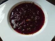 Eine köstliche rote Suppe - Rezept