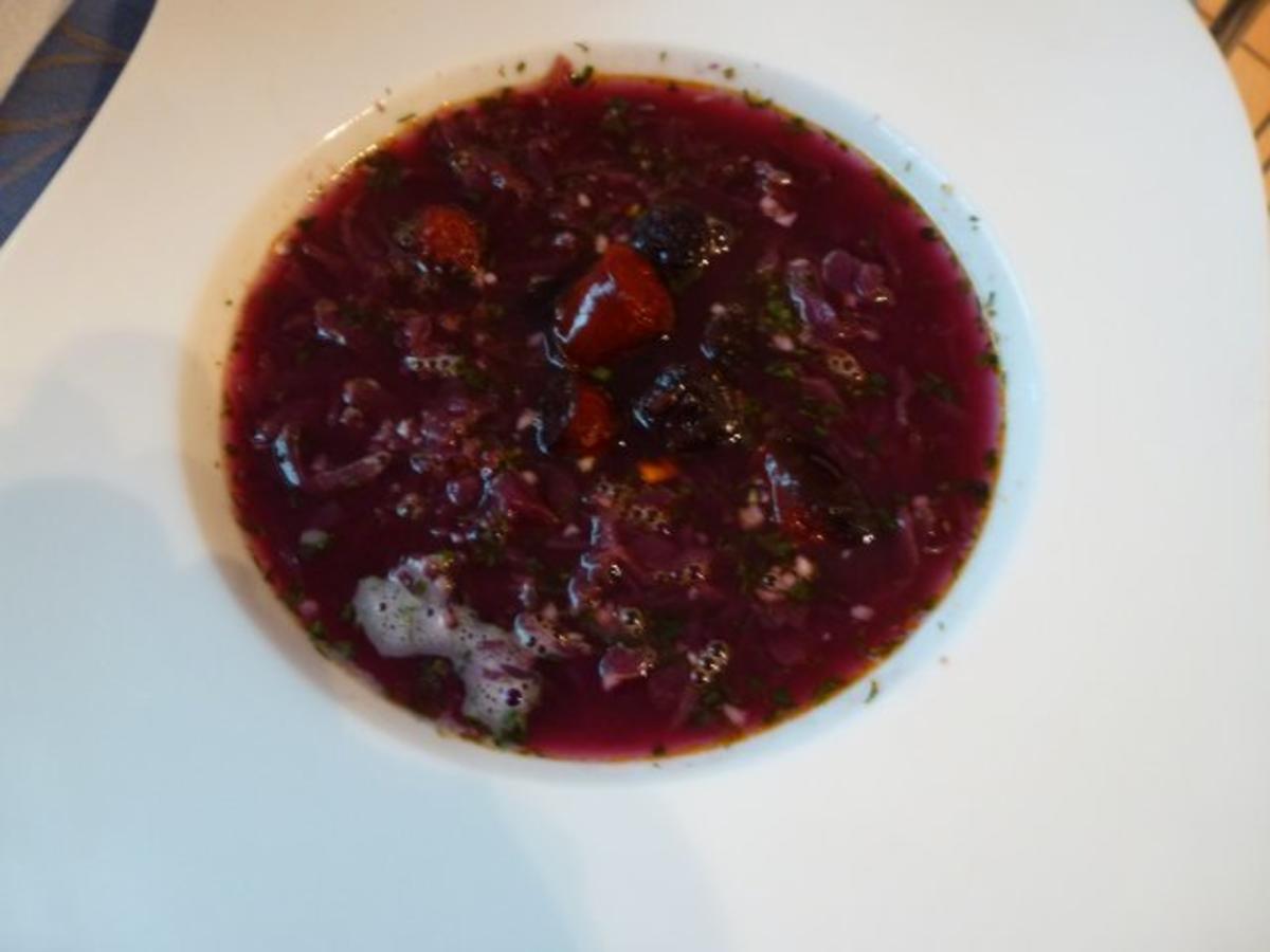 Eine köstliche rote Suppe - Rezept - Bild Nr. 2