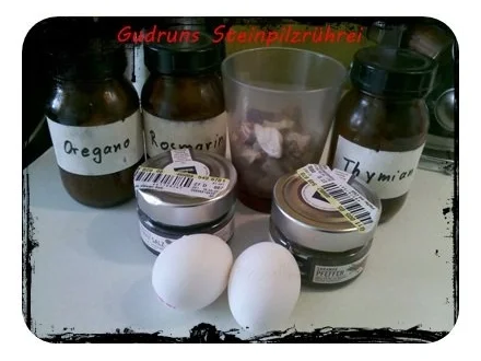 Abendbrot: Steinpilzrührei - Rezept - Bild Nr. 2