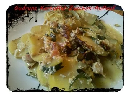 Kartoffeln: Kartoffel-Zucchini-Auflauf â la Gudrun - Rezept