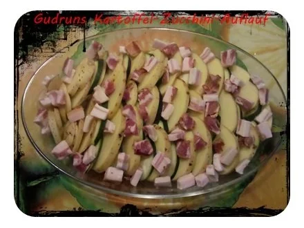 Kartoffeln: Kartoffel-Zucchini-Auflauf â la Gudrun - Rezept - Bild Nr. 5