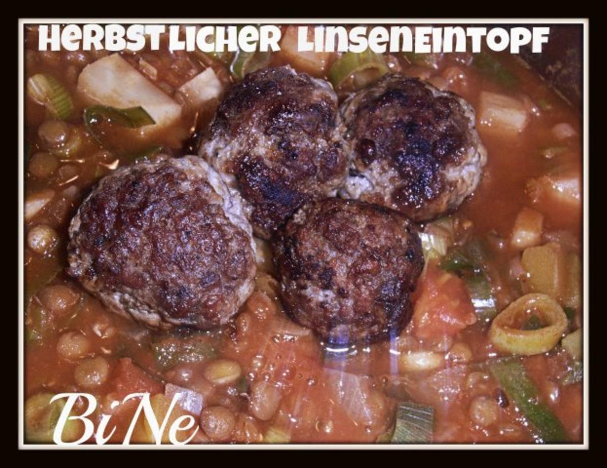 Bilder für BiNe` S HERBSTLICHER LINSENEINTOPF - Rezept