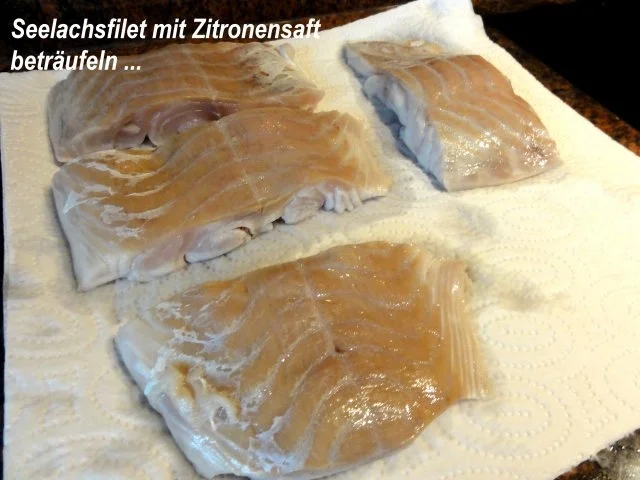 Rezept: Fisch: SEELACHS mit Seitling-Käse-Kruste Bild Nr. 3 Fisch: SEELACHS mit Seitling-Käse-Kruste - Rezept - Bild Nr. 3