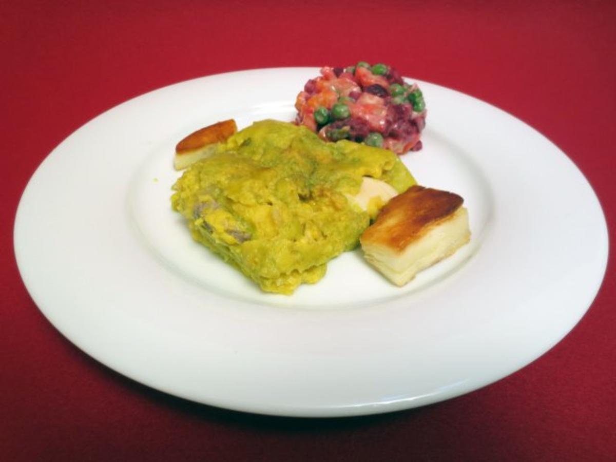 Tamales mit peruanischem Salat und Yuca - Rezept