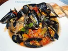 Miesmuscheln in pikanter Weißweinsauce                            (Cozze al sugo piccante) - Rezept