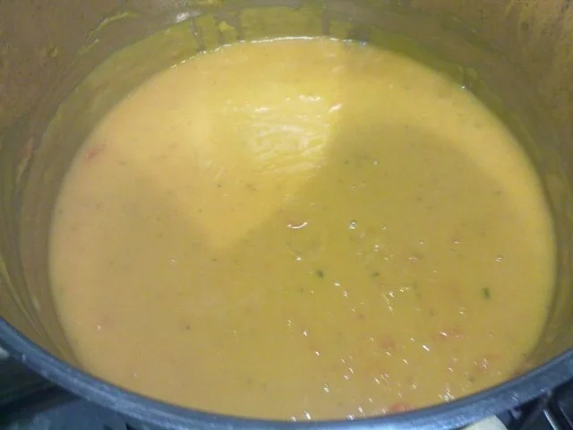 Kürbissuppe mit Ingwer und Räucherlachs - Rezept - Bild Nr. 2