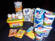 Spiegeleier- Kuchen - Rezept