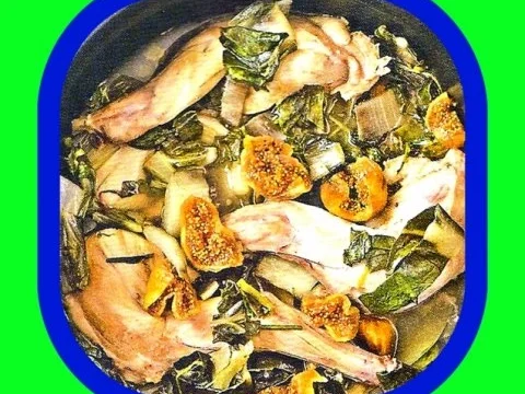 Kaninchenschmortopf mit Mangold - Rezept