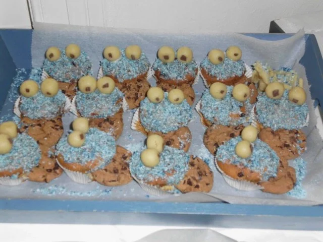 Krümelmonster-Cupcakes - Rezept - Bild Nr. 3