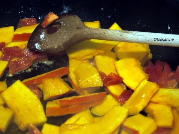 Kürbis-Hähnchen-Pfanne - Rezept - Bild Nr. 8