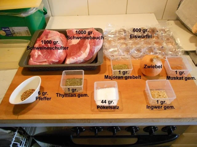 Rezept: Selbstgemachter Leberkäse Bild Nr. 2 Selbstgemachter Leberkäse - Rezept - Bild Nr. 2