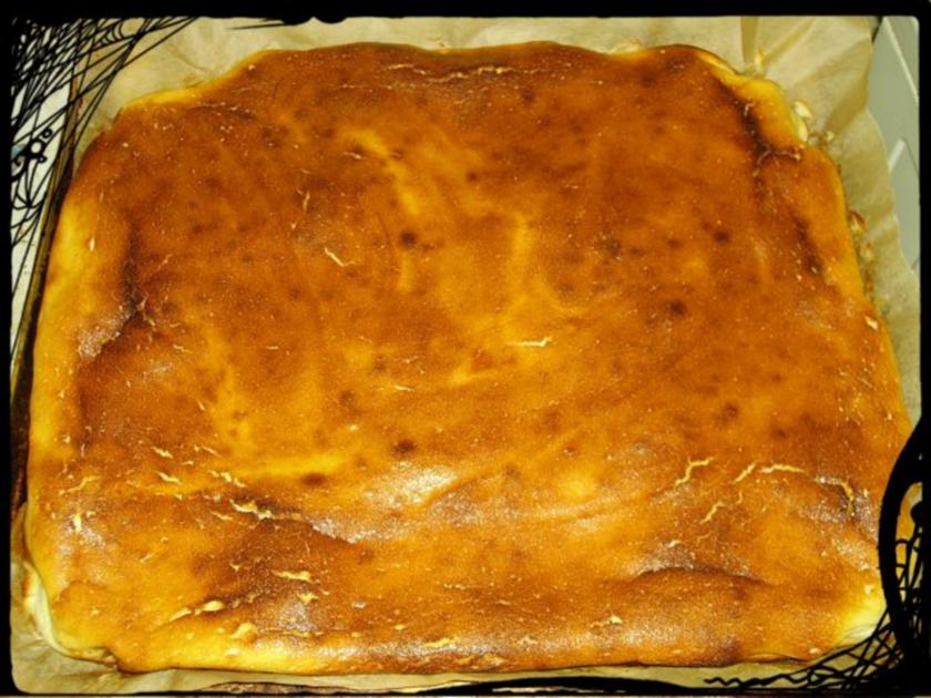 Mandel-Nougat-Kuchen mit Quarkguß - Rezept - kochbar.de