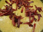 Gemüse-Käse-Suppe mit südtiroler Schinkenspeck - Rezept