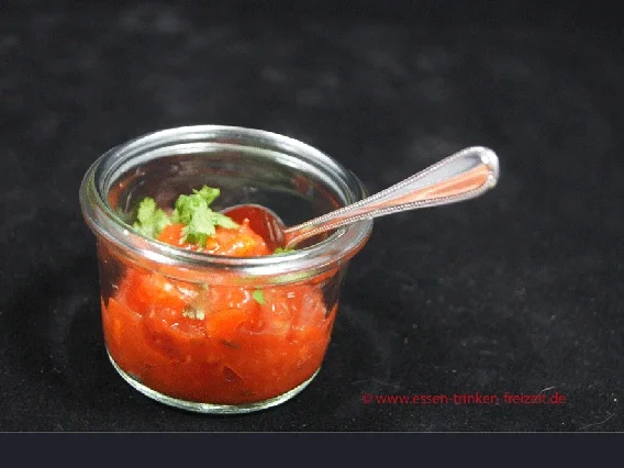 Herzhafte Tomatenmarmelade mit Prosecco - Rezept - Bild Nr. 3