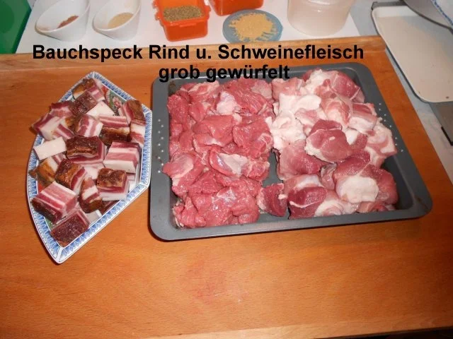 Rezept: Selbstgemachter Leberkäse Variante 2 Bild Nr. 3 Selbstgemachter Leberkäse Variante 2 - Rezept - Bild Nr. 3