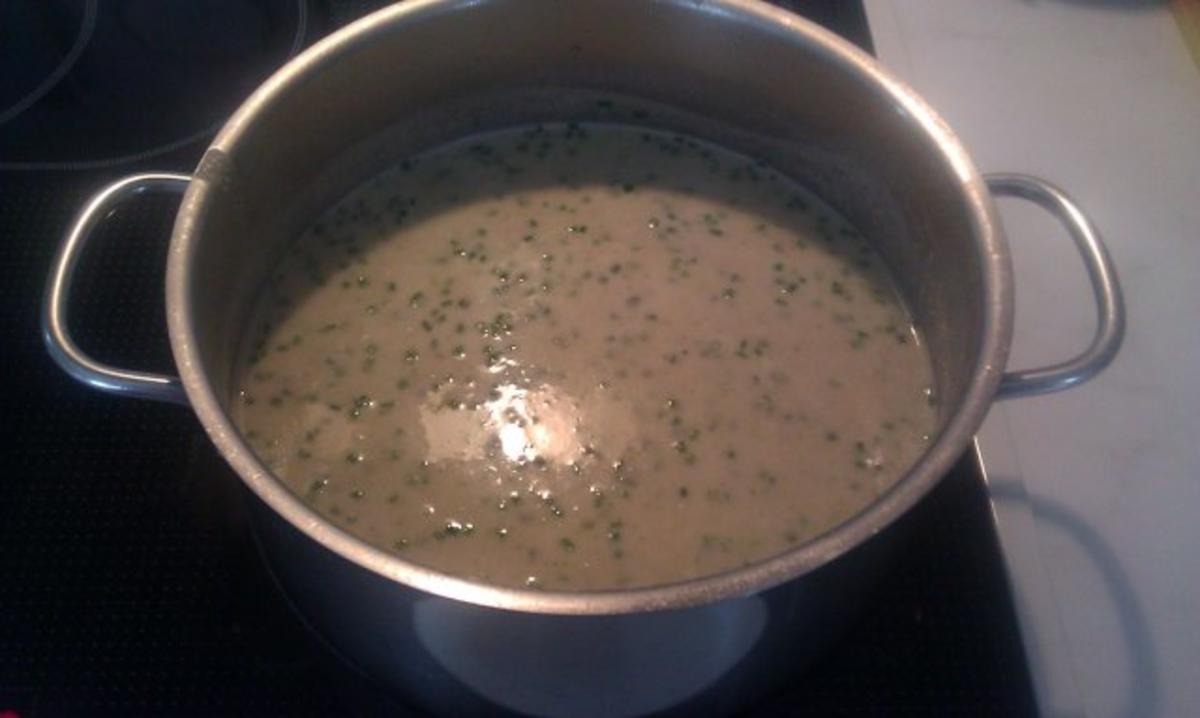 Kartoffel - Broccoli Cremesuppe mit Hackfleisch - Rezept - Bild Nr. 4