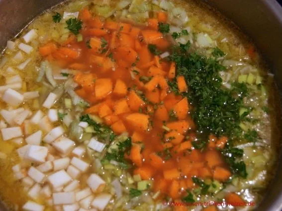 Miesmuscheln in Tomaten-Weißwein-Sauce - Rezept - Bild Nr. 2