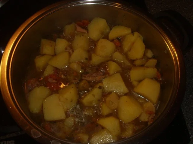 Kasseler-Sauerkraut und Buillonkartoffeln - Rezept - Bild Nr. 4