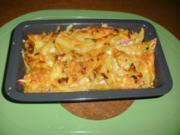 Zweierlei Schinkennudeln - Rezept
