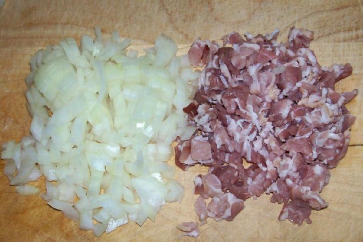 Apfel-Speck-Frikadellen in Erdnuss-Panade - Rezept - Bild Nr. 2