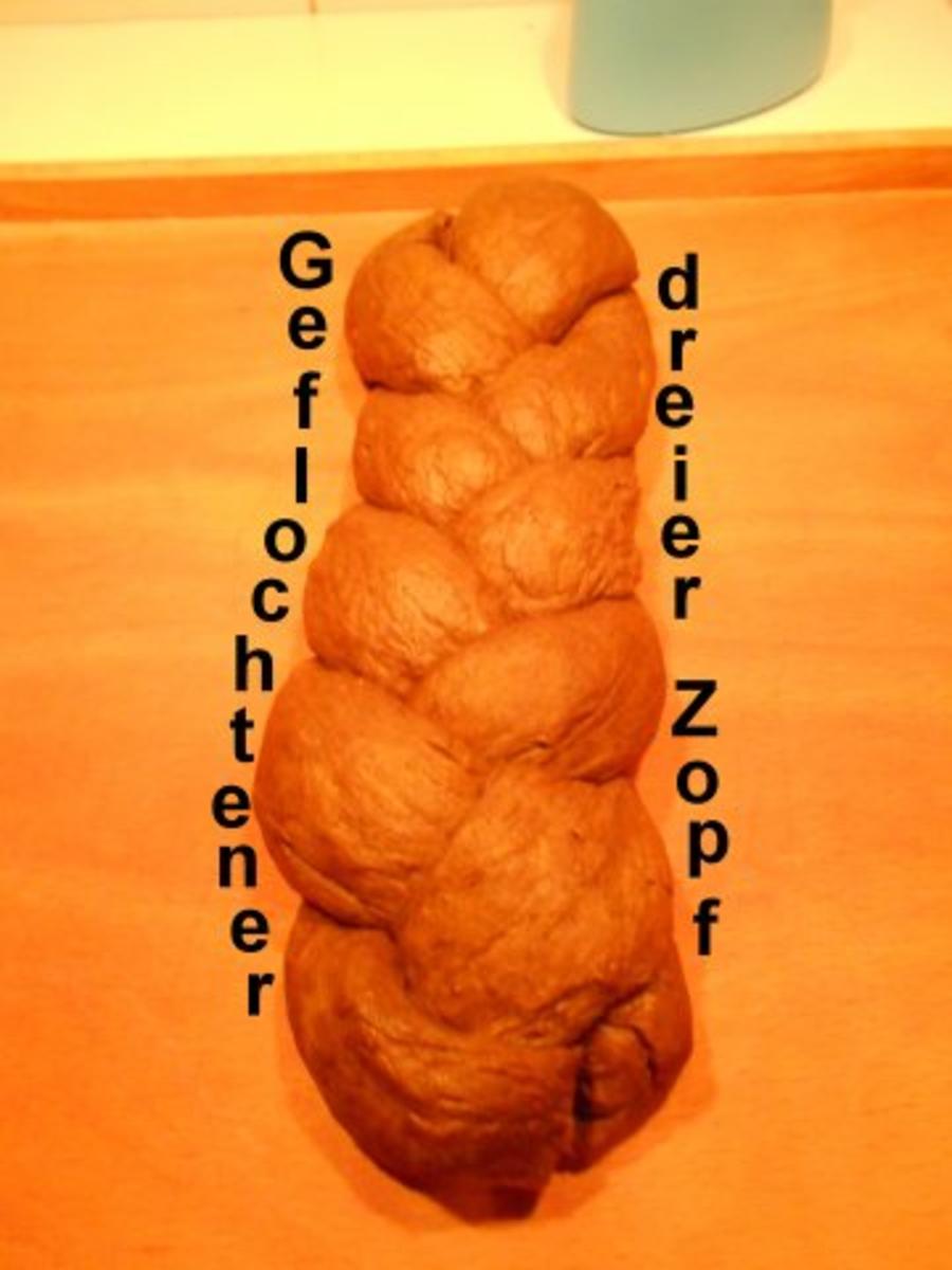 Dunkler Toastbrot-Sesamzopf - Rezept - Bild Nr. 11