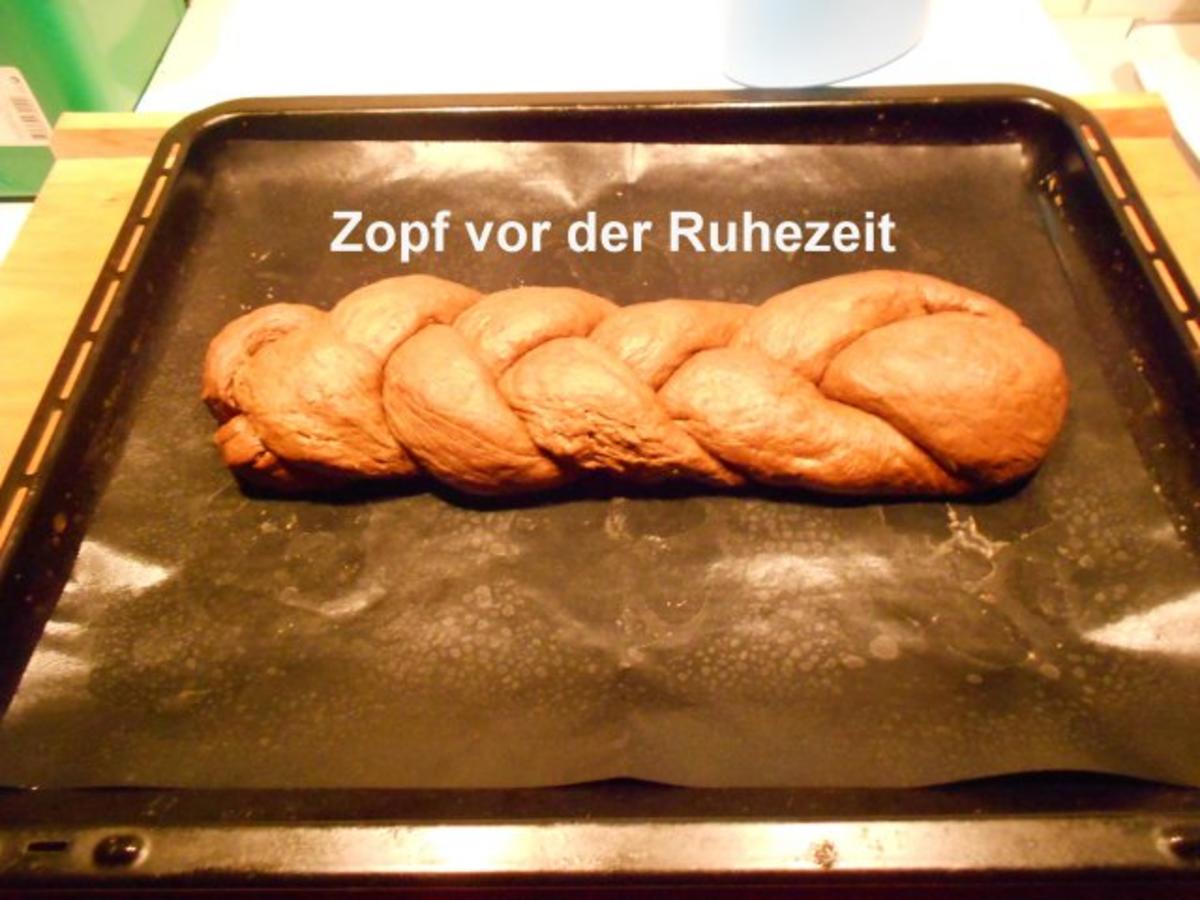 Dunkler Toastbrot-Sesamzopf - Rezept - Bild Nr. 12