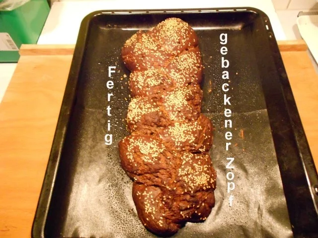 Rezept: Dunkler Toastbrot-Sesamzopf Bild Nr. 15 Dunkler Toastbrot-Sesamzopf - Rezept - Bild Nr. 15