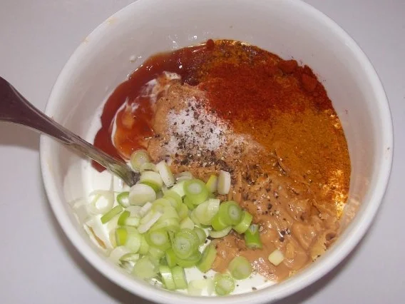 Rezept: Würziger Mango-Erdnuss-Dip Bild Nr. 2 Würziger Mango-Erdnuss-Dip - Rezept - Bild Nr. 2