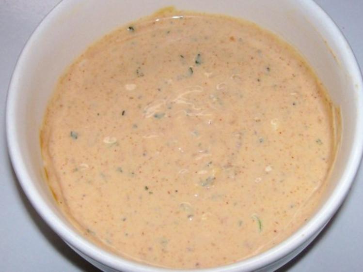 Würziger Mango Erdnuss Dip - schnell &amp; einfach - 279 kcal/100g