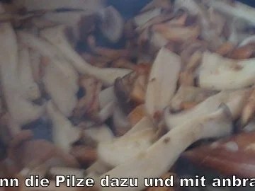 Kräuter Pilzpfanne mit Semmelknödel - Rezept - Bild Nr. 8