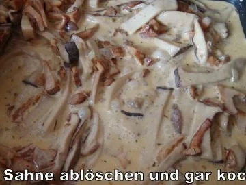 Kräuter Pilzpfanne mit Semmelknödel - Rezept - Bild Nr. 9