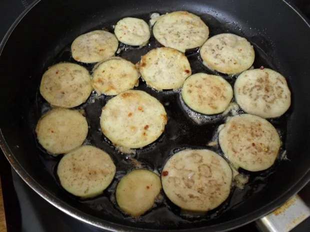 Rezept: Auberginen - überbacken Bild Nr. 5 Auberginen - überbacken - Rezept - Bild Nr. 5