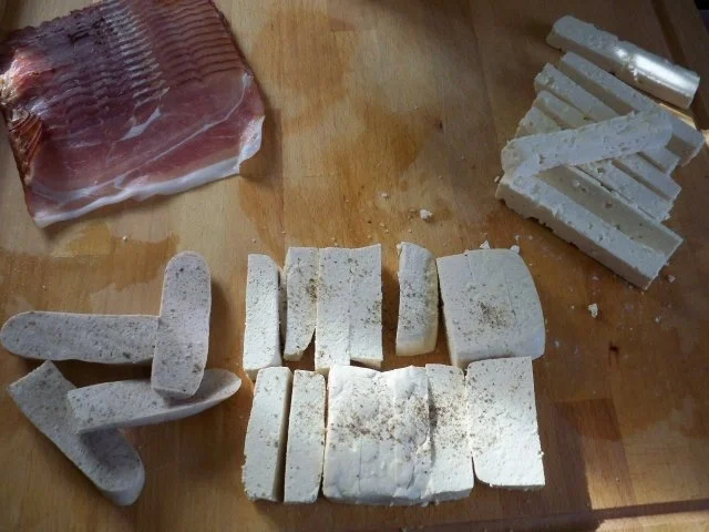 Zucchiniröllchen mit Rosmarinkartoffeln - Rezept - Bild Nr. 3