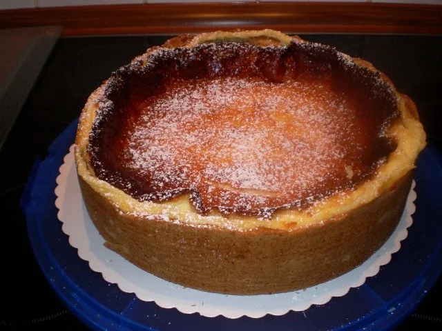 Rahmkuchen, - Rezept