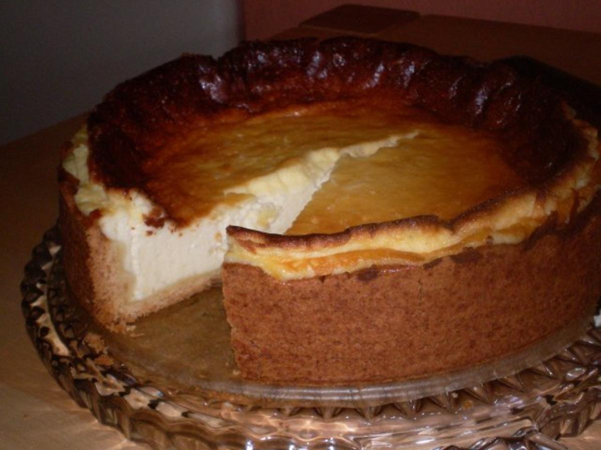 Rahmkuchen, mit Mürbteigboden - Rezept mit Bild - kochbar.de