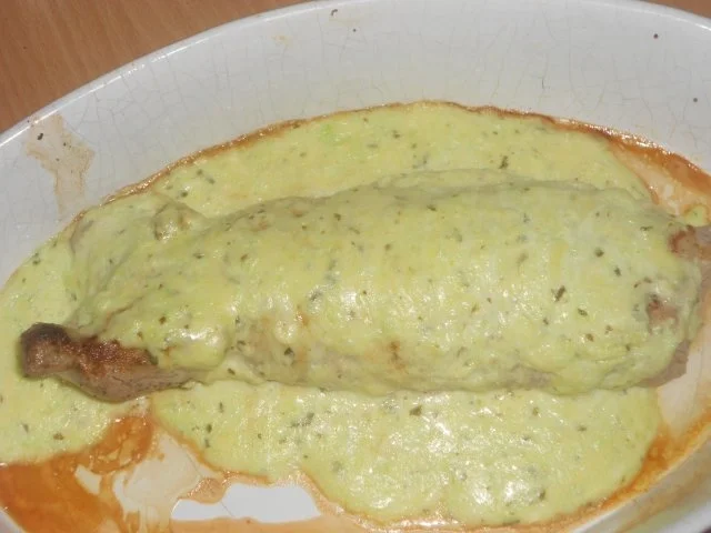 Schweinefilet mit Wasabi-Käsekruste - Rezept - Bild Nr. 4