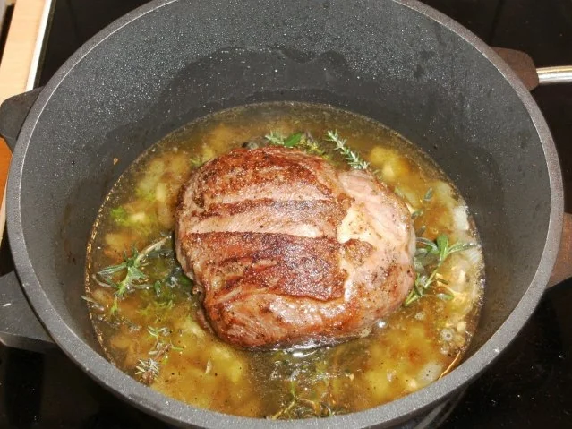 Fleisch: Lammnuss mit Steinpilzen - Rezept - Bild Nr. 6