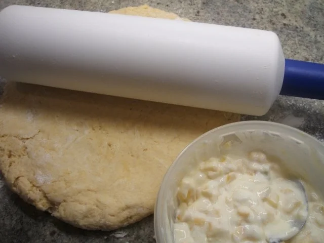 Rezept: Backen: Mango-Quark-Täschchen Bild Nr. 6 Backen: Mango-Quark-Täschchen - Rezept - Bild Nr. 6