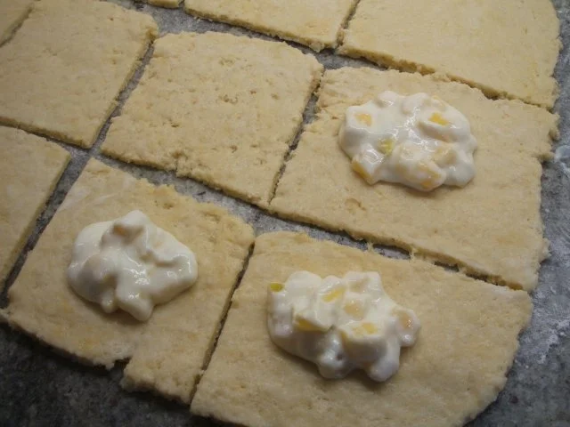 Rezept: Backen: Mango-Quark-Täschchen Bild Nr. 7 Backen: Mango-Quark-Täschchen - Rezept - Bild Nr. 7