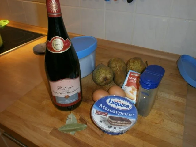 Rotwein Birne - Rezept - Bild Nr. 2