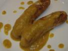 Mango-Currywurst - Rezept