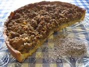 Birnenkuchen mit Mohnstreusel - Rezept