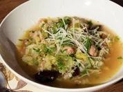 Eintopf mit Bratwurst, Fenchel, Wirsing und Bohnen - Rezept