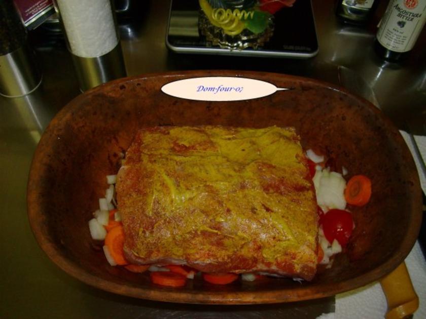 Schweinebraten aus dem Römertopf - einfach - 208 kcal/100g